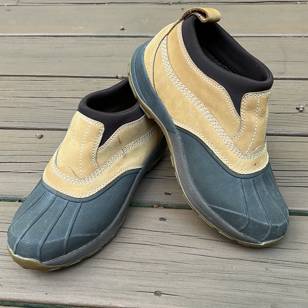 L.L.Bean Storm Chaser Slip On Field/Rain Boats, Womens Size 10